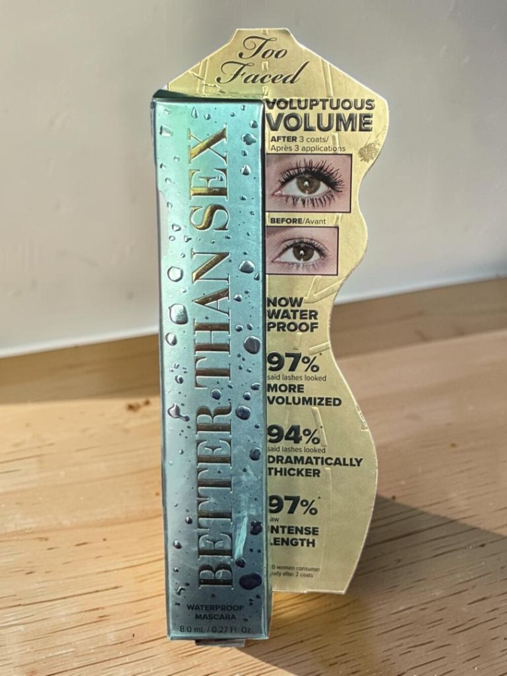 Too Faced Better Than Sex Waterproof Mascara - Black